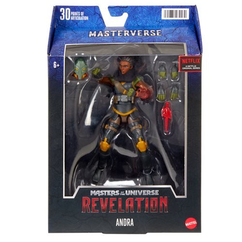 Masters of the Universe Masterverse Andra Action Figure - Image 6