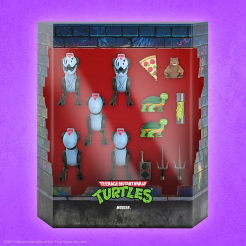 Teenage Mutant Ninja Turtles Ultimates Mousers 5-Pack 7-Inch Scale Action Figures - Image 5