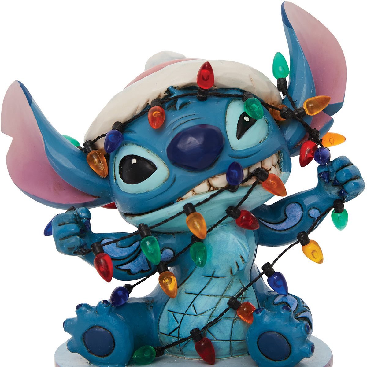 Disney Traditions Lilo & Stitch Stitch Wrapped in Christmas Lights by Jim  Shore Statue — TOY STLKR