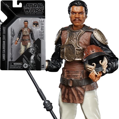 Skiff Guard Disguise Hasbro Star Wars The Black Series 6-inch Lando Calrissian Action Figure for sale online 