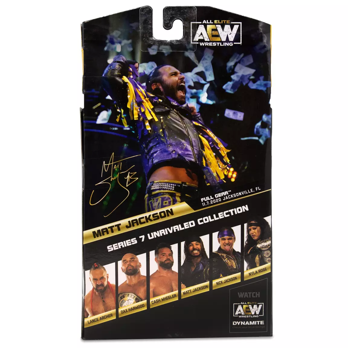 AEW Unrivaled Series 7 Matt Jackson - Image 3