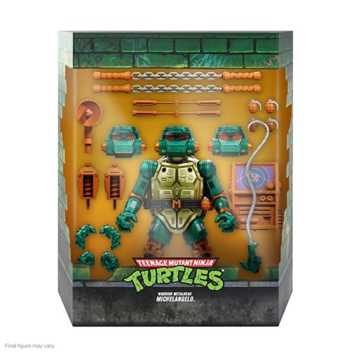 Teenage Mutant Ninja Turtles Ultimates Warrior Metalhead Michelangelo - Image 4