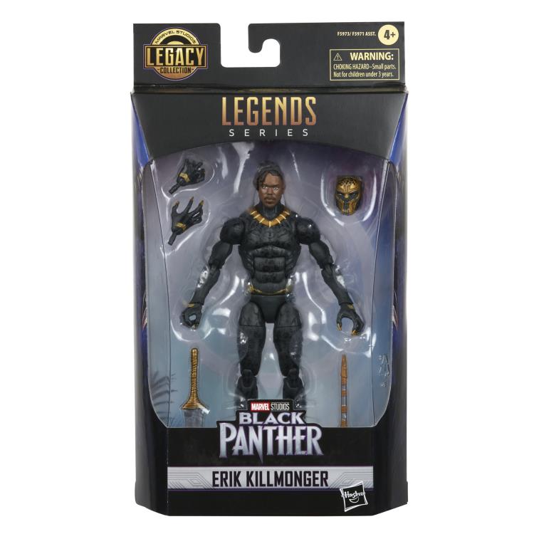 Black Panther Marvel Legends Legacy Collection Erik Killmonger (Dented box) - Image 7