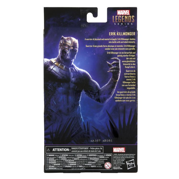 Black Panther Marvel Legends Legacy Collection Erik Killmonger (Dented box) - Image 8