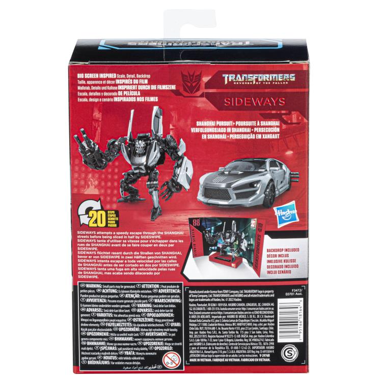Transformers Studio Series 88 Deluxe Wave 17 Sideways - Image 5