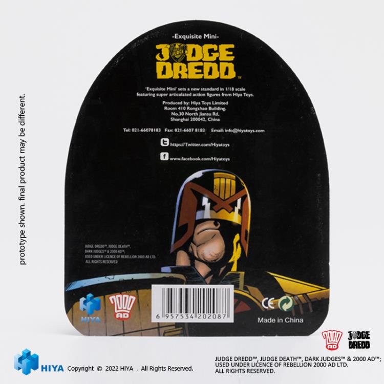 2000 AD Judge Dredd vs. Judge Death SDCC 2022 PX Exclusive Figure Set - Image 9