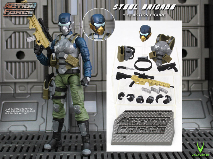 Action Force Series 3 Steel Brigade 1/12 Scale Figure — TOY STLKR