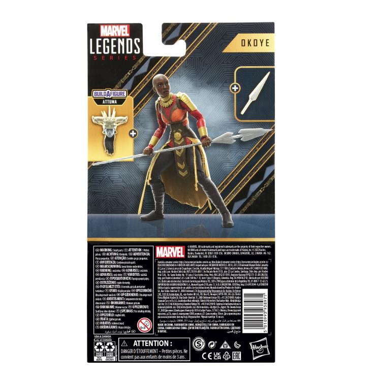 Black Panther Wakanda Forever Marvel Legends Okoye (Dented Box) - Image 8