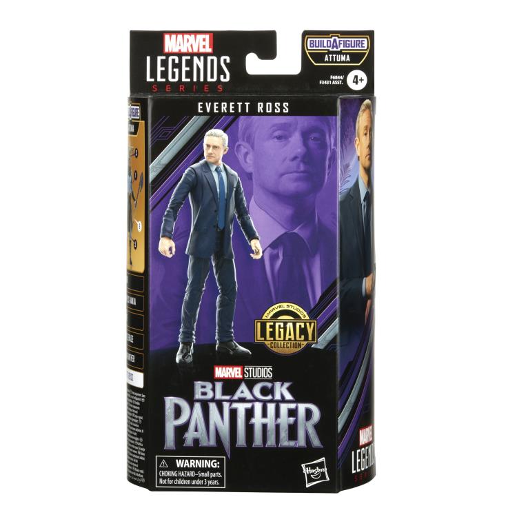 Black Panther Wakanda Forever Marvel Legends Everett Ross (Dented Box) - Image 7