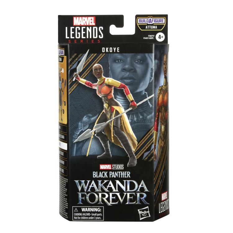 Black Panther Wakanda Forever Marvel Legends Okoye (Dented Box) - Image 7
