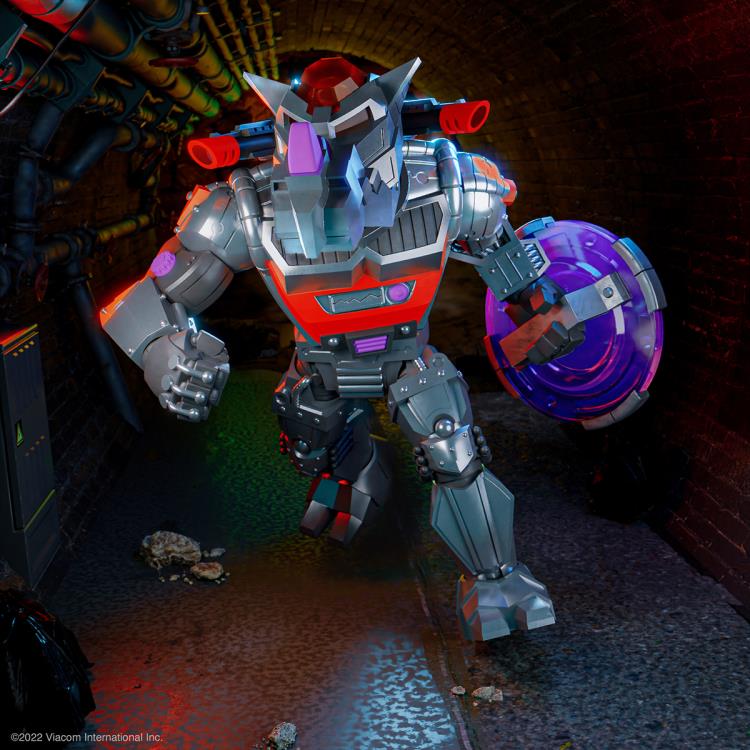 Teenage Mutant Ninja Turtles Ultimates Wave 8 Robotic Rocksteady - Image 2