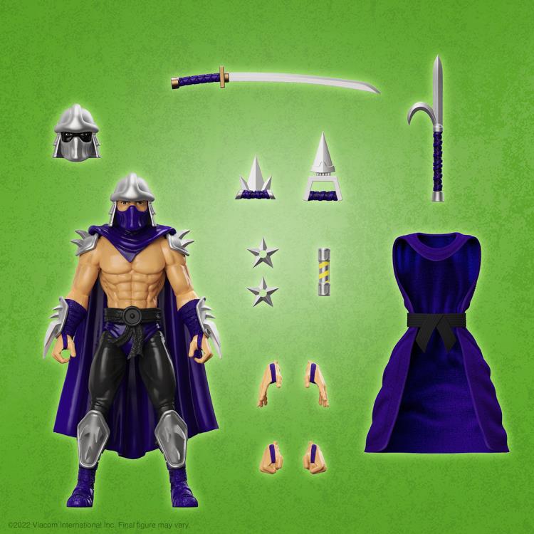 Teenage Mutant Ninja Turtles Ultimates Wave 8 Shredder (Cartoon) - Image 3