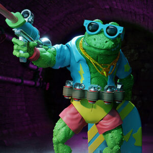 Teenage Mutant Ninja Turtles Ultimates Wave 8 Genghis Frog