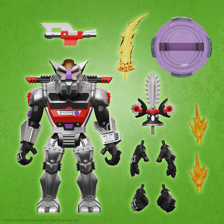 Teenage Mutant Ninja Turtles Ultimates Wave 8 Robotic Rocksteady - Image 3