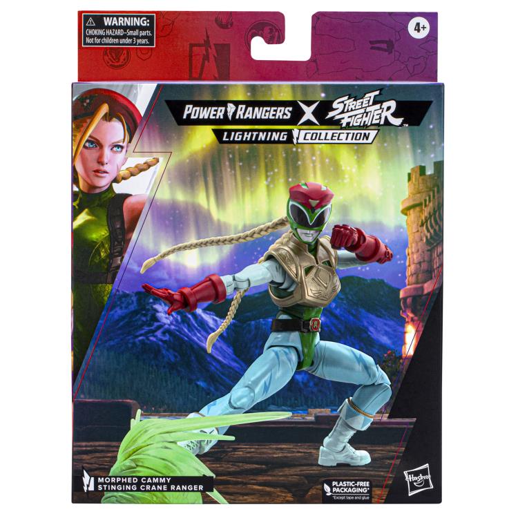 Power Rangers X Street Fighter Lightning Collection Morphed Cammy Stinging Crane Ranger - Image 16