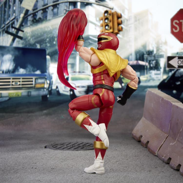 Power Rangers X Street Fighter Lightning Collection Morphed Ken Soaring Falcon Ranger - Image 8