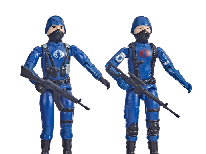 G.I. Joe Retro Collection 2021 - Action Figure Cobra Officer 3,75'' Con 5 Accessori - Hasbro
