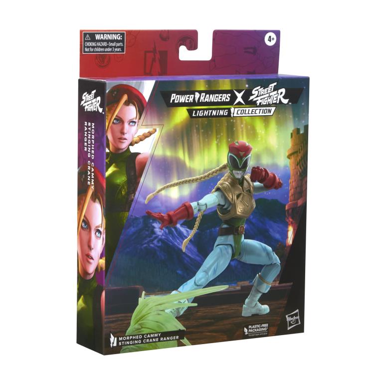 Power Rangers X Street Fighter Lightning Collection Morphed Cammy Stinging Crane Ranger - Image 15