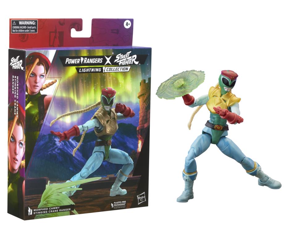 Power Rangers X Street Fighter Lightning Collection Morphed Cammy Stinging Crane Ranger - Image 14