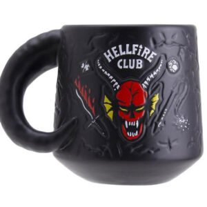 Stranger Things Hellfire Club Demon Embossed 13 oz. Mug