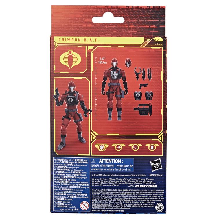 G.I. Joe Classified Series CRIMSON B.A.T. Action Figure - Image 9