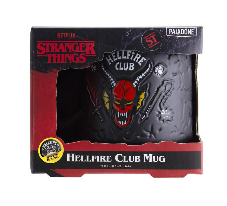 Stranger Things Hellfire Club Demon Embossed 13 oz. Mug - Image 6