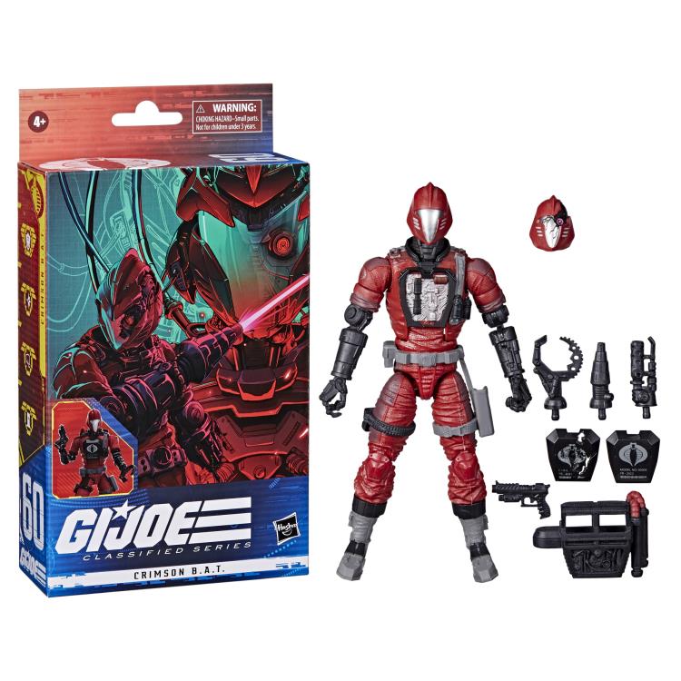 G.I. Joe Classified Series CRIMSON B.A.T. Action Figure - Image 7
