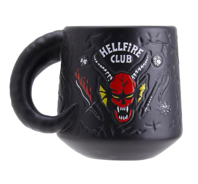 Stranger Things Hellfire Club Demon Embossed 13 oz. Mug - Image 2