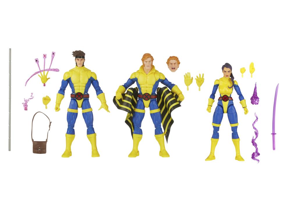 The Uncanny X-Men 60th Anniversary Marvel Legends Banshee, Gambit, & Psylocke Three-Pack - Image 16