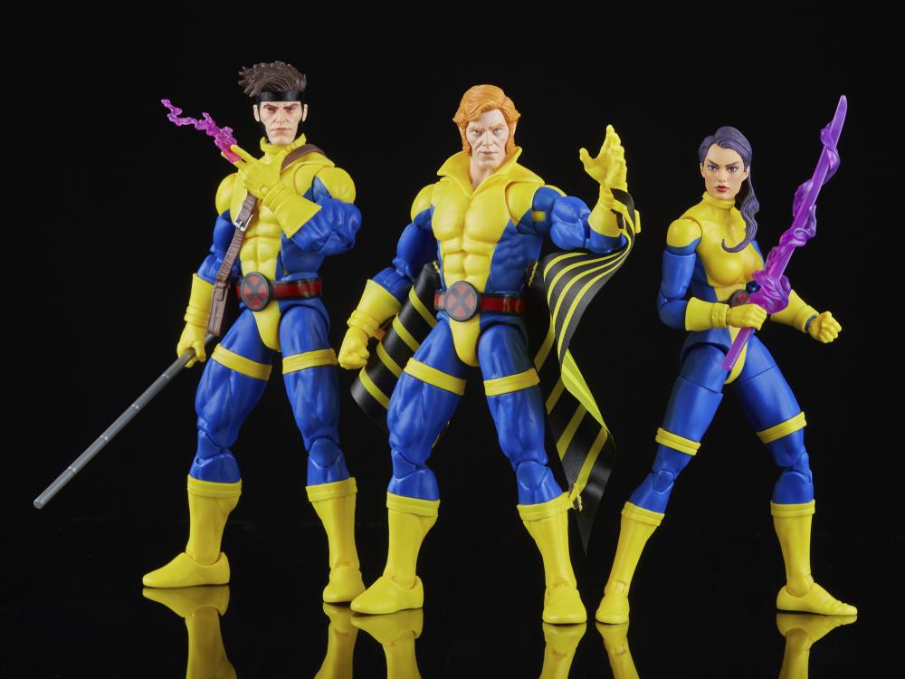 The Uncanny X-Men 60th Anniversary Marvel Legends Banshee, Gambit, & Psylocke Three-Pack - Image 2