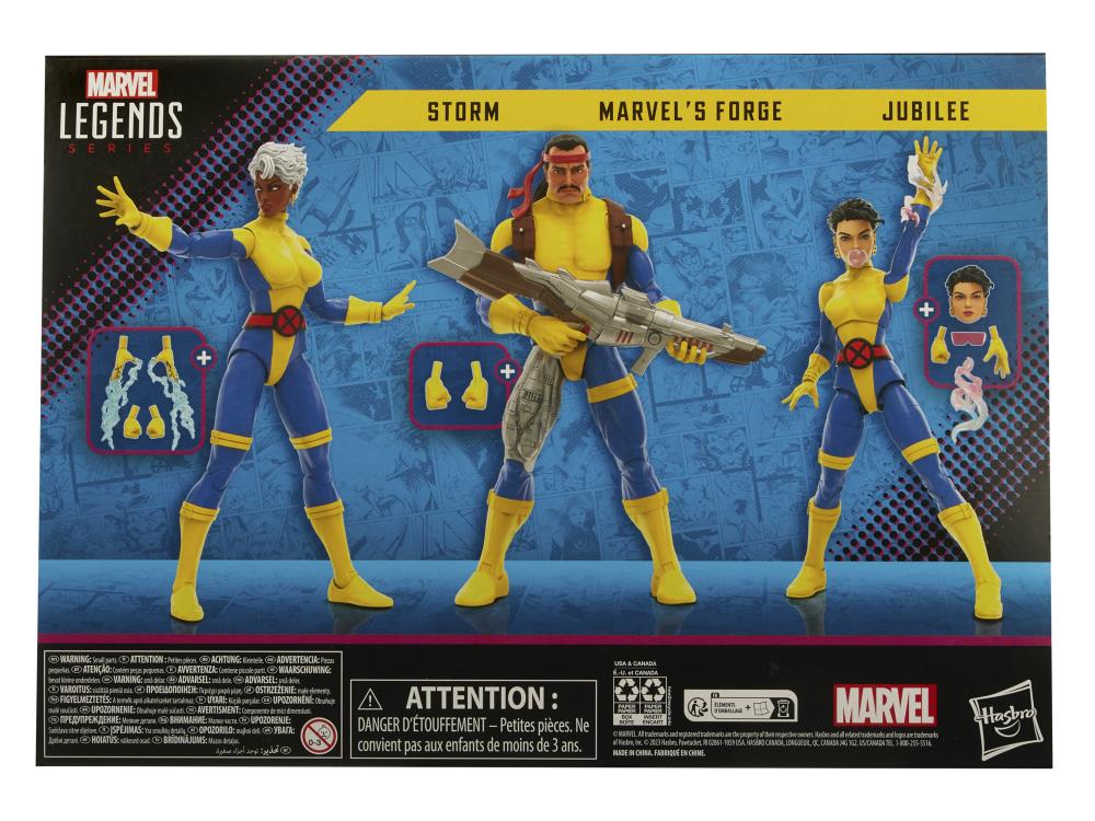 The Uncanny X-Men 60th Anniversary Marvel Legends Forge, Storm, & Jubilee Three-Pack - Image 18