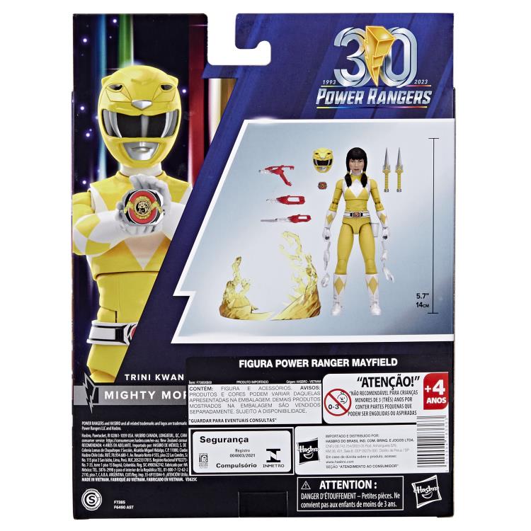 Power Rangers Lightning Collection Remastered Mighty Morphin Yellow Ranger - Image 6