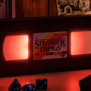 Stranger Things VHS Logo Light