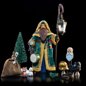 Figura Obscura Father Christmas, Green Robes