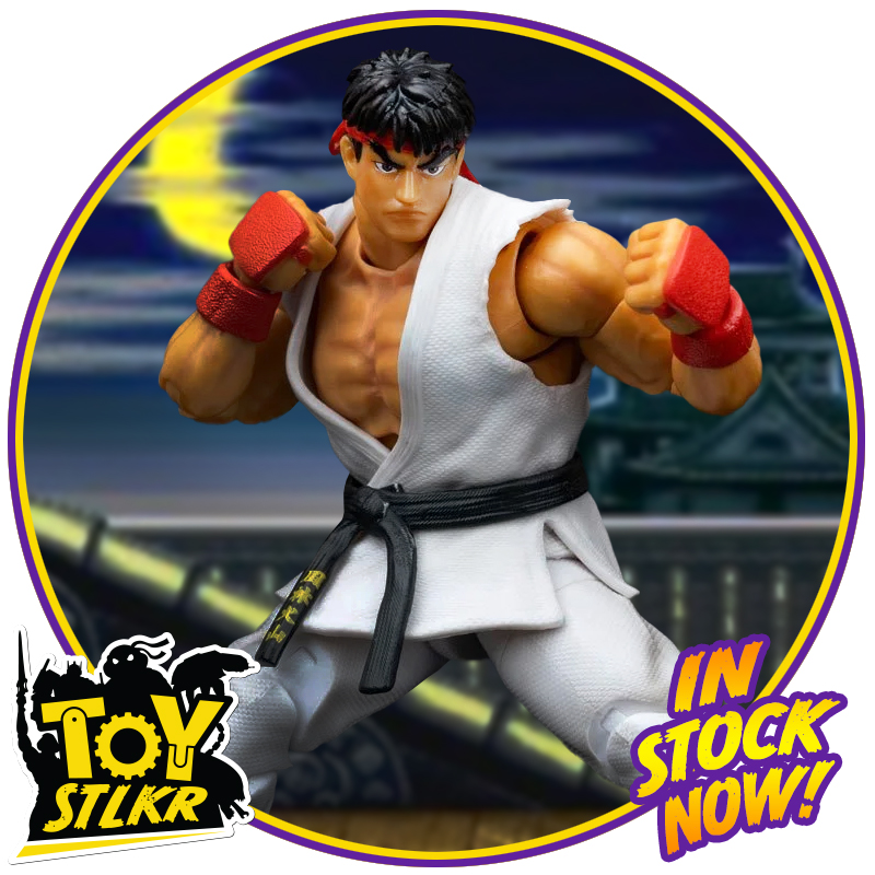  Jada Toys Street Fighter II 6 Ryu Action Figure, Toys for Kids  and Adults : Toys & Games