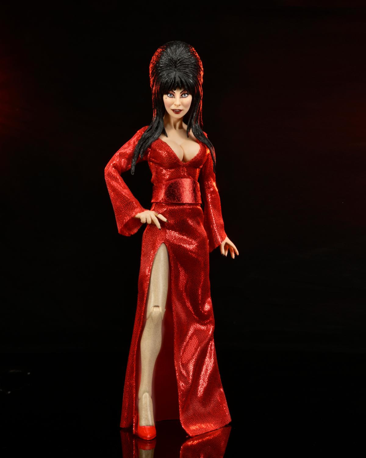 Elvira – 8” Clothed Action Figure – Elvira “Red, Fright, and Boo” - Image 3