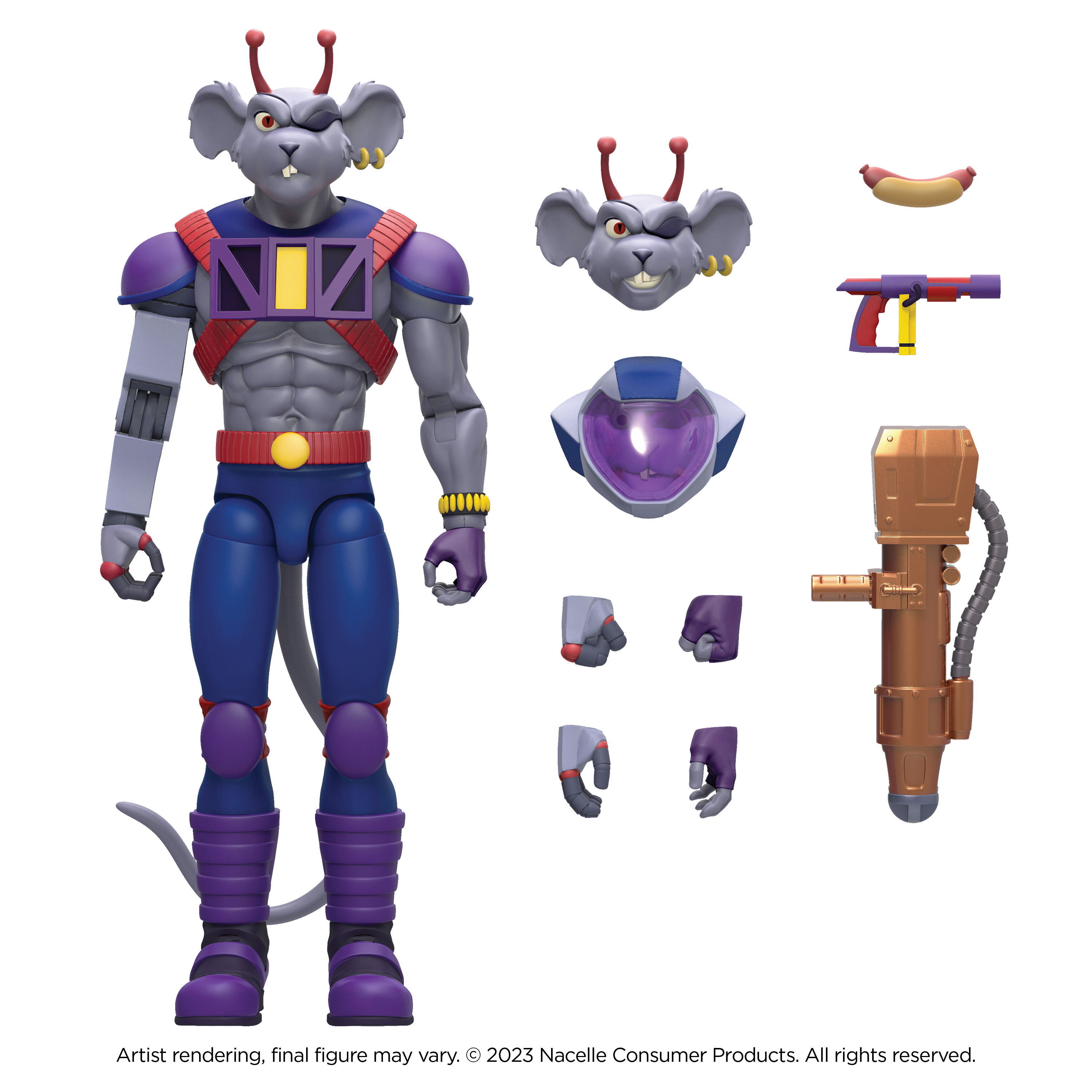 Biker Mice From Mars Wave 1 Bundle (Set of 3 Figures) - Image 2