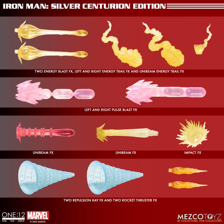 Marvel One:12 Collective Iron Man (Silver Centurion) - Image 12