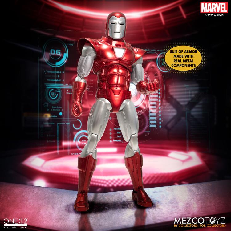 Marvel One:12 Collective Iron Man (Silver Centurion) - Image 2
