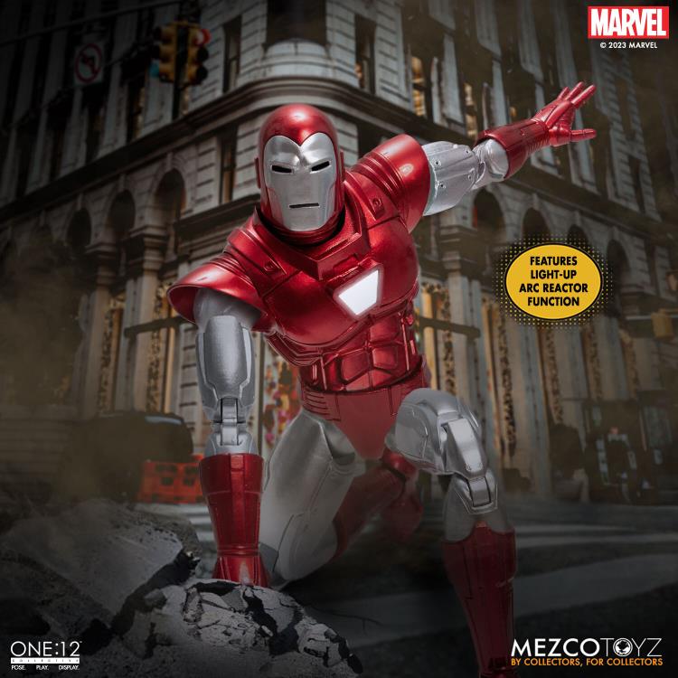 Marvel One:12 Collective Iron Man (Silver Centurion) - Image 3