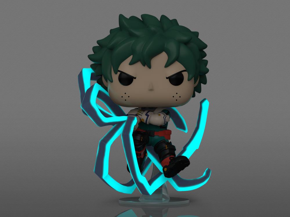My Hero Academia Izuku Midoriya Blackwhip Glow-in-the-Dark Funko Pop! Vinyl Figure #1347 – Previews Exclusive - Image 3