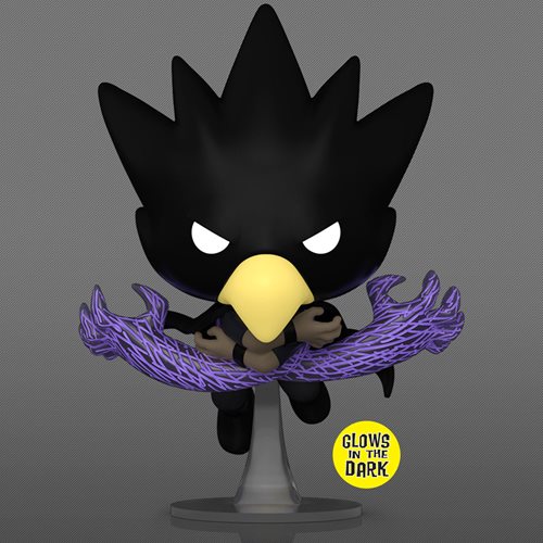 My Hero Academia Fumikage Tokoyami Fallen Angel Glow-in-the-Dark Funko Pop! #1351 – AAA Anime Exclusive - Image 3