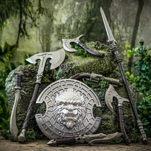 Animal Warriors of the Kingdom Iron Weapon Set