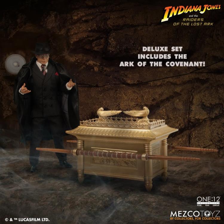 One:12 Collective Figures – Raiders Of The Lost Ark – Major Toht w/ Ark Deluxe Boxed Set - Image 11