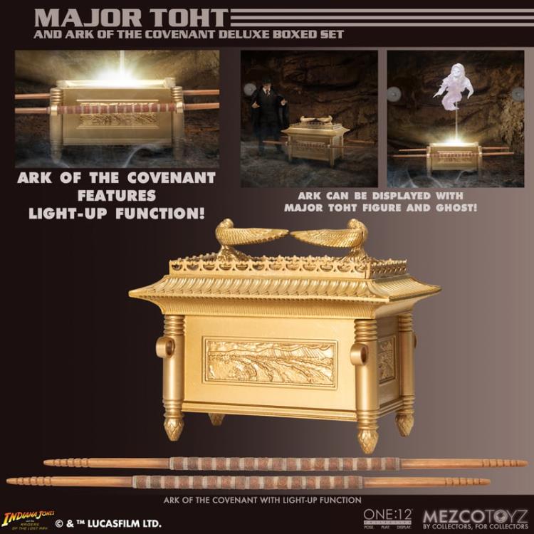 One:12 Collective Figures – Raiders Of The Lost Ark – Major Toht w/ Ark Deluxe Boxed Set - Image 21