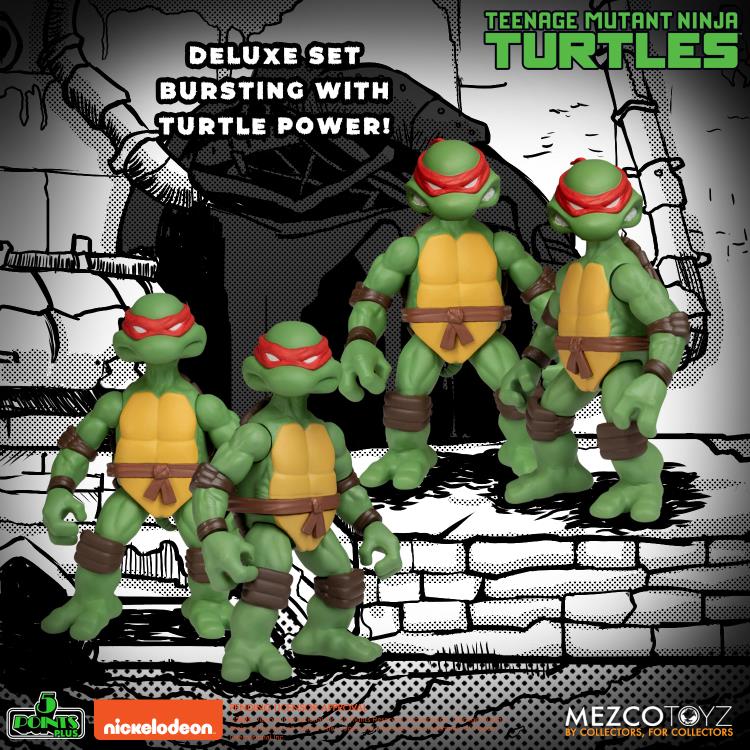 Teenage Mutant Ninja Turtles 5 Points Deluxe Box Set - Image 4