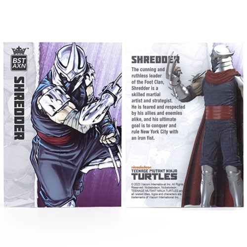 Teenage Mutant Ninja Turtles BST AXN 6″ Shredder (Comic Villain) - Image 7