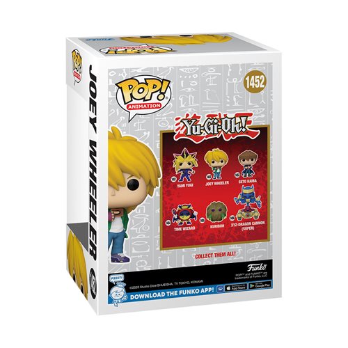 Yu-Gi-Oh! Joey Wheeler Funko Pop! Vinyl Figure #1452 - Image 3