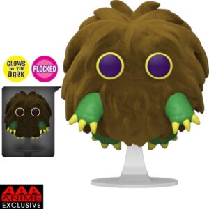 Yu-Gi-Oh! Kuriboh Flocked and Glow-in-the-Dark Pop! Vinyl Figure – AAA Anime Exclusive