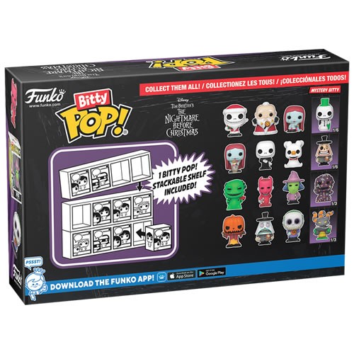 The Nightmare Before Christmas Funko Bitty Pop! Series 1 Mini-Figure 4-Pack - Image 3